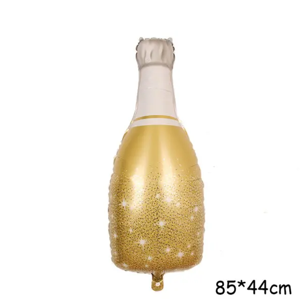 New Year Style Large Foil Balloons Whisky Beer Champagne Adult Wedding Birthday Party Wedding Balloon Decorations Photo props - Image 12