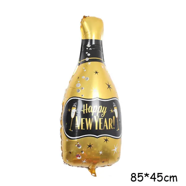 New Year Style Large Foil Balloons Whisky Beer Champagne Adult Wedding Birthday Party Wedding Balloon Decorations Photo props - Image 13