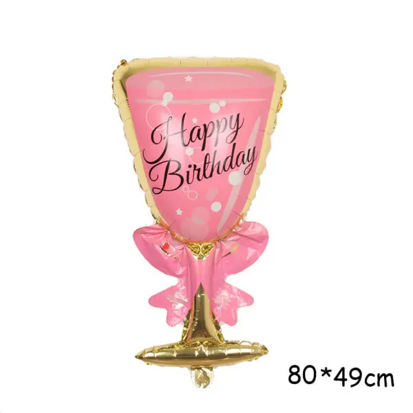 New Year Style Large Foil Balloons Whisky Beer Champagne Adult Wedding Birthday Party Wedding Balloon Decorations Photo props - Image 16
