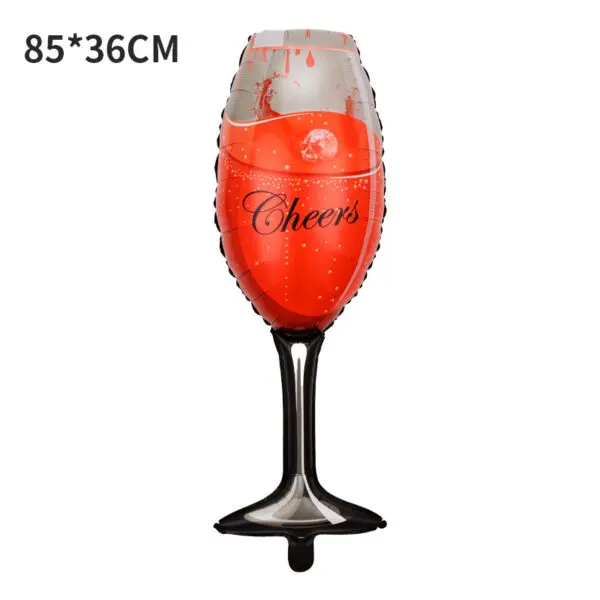 New Year Style Large Foil Balloons Whisky Beer Champagne Adult Wedding Birthday Party Wedding Balloon Decorations Photo props - Image 32