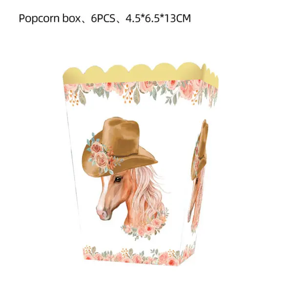 Horse Racing Themed Birthday Party Disposable Tableware Cup Plate Napkin Horse Decoration Balloon Backdrop Banner Party Supplies - Image 19