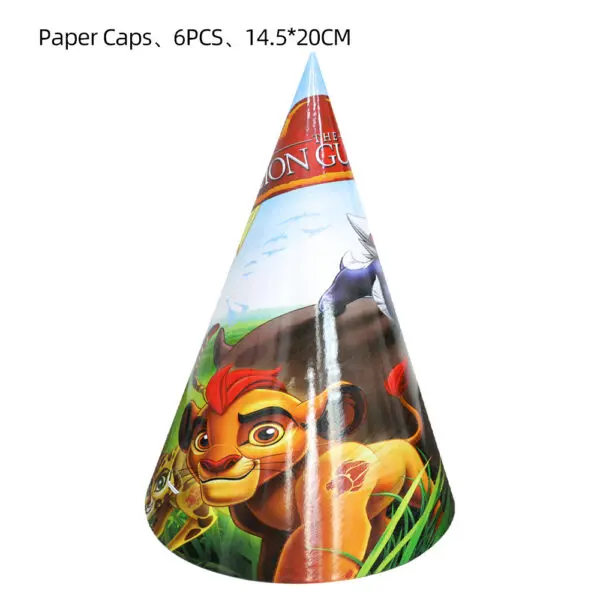 Lion King Birthday Decoration Tableware Balloons Banner Kit Disney Simba Theme Party Deco Cups Plates Tablecloth Boy Supplies - Image 24