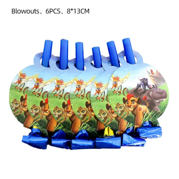 Lion King Birthday Decoration Tableware Balloons Banner Kit Disney Simba Theme Party Deco Cups Plates Tablecloth Boy Supplies - Image 26