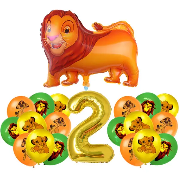 Lion King Birthday Decoration Tableware Balloons Banner Kit Disney Simba Theme Party Deco Cups Plates Tablecloth Boy Supplies - Image 39