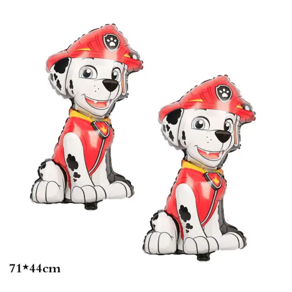 PAW Patrol Birthday Party Decoration New Version Balloon Set Disposable Tableware Kid Event Supplies Banner Backdrop Gift - Image 12
