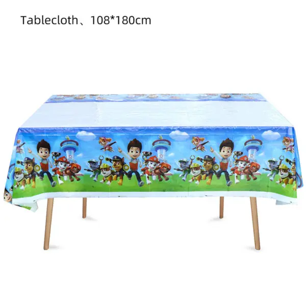 PAW Patrol Birthday Party Decoration New Version Balloon Set Disposable Tableware Kid Event Supplies Banner Backdrop Gift - Image 27