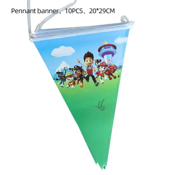 PAW Patrol Birthday Party Decoration New Version Balloon Set Disposable Tableware Kid Event Supplies Banner Backdrop Gift - Image 28