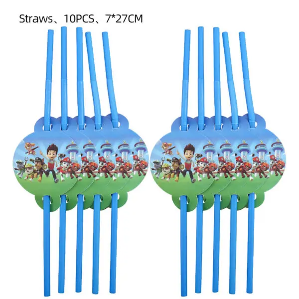 PAW Patrol Birthday Party Decoration New Version Balloon Set Disposable Tableware Kid Event Supplies Banner Backdrop Gift - Image 34