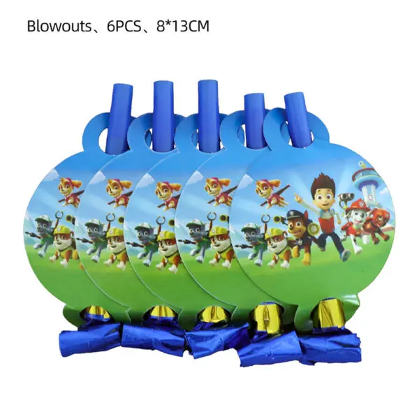 PAW Patrol Birthday Party Decoration New Version Balloon Set Disposable Tableware Kid Event Supplies Banner Backdrop Gift - Image 37