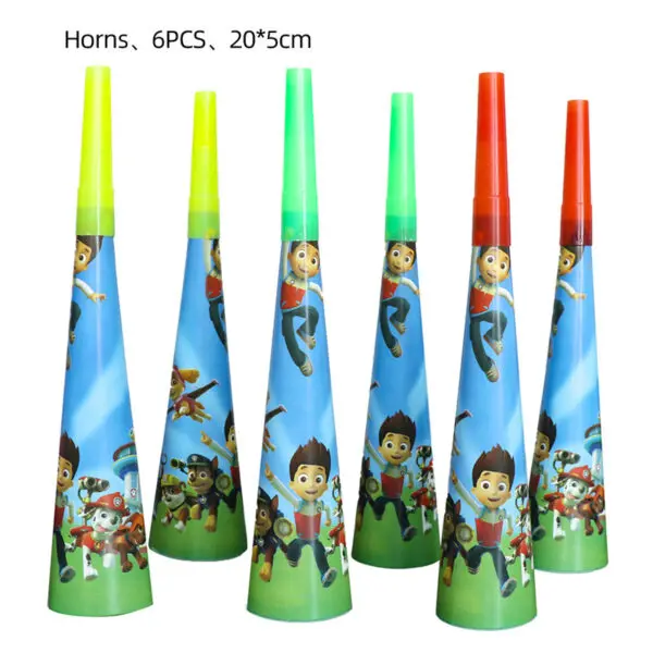 PAW Patrol Birthday Party Decoration New Version Balloon Set Disposable Tableware Kid Event Supplies Banner Backdrop Gift - Image 38