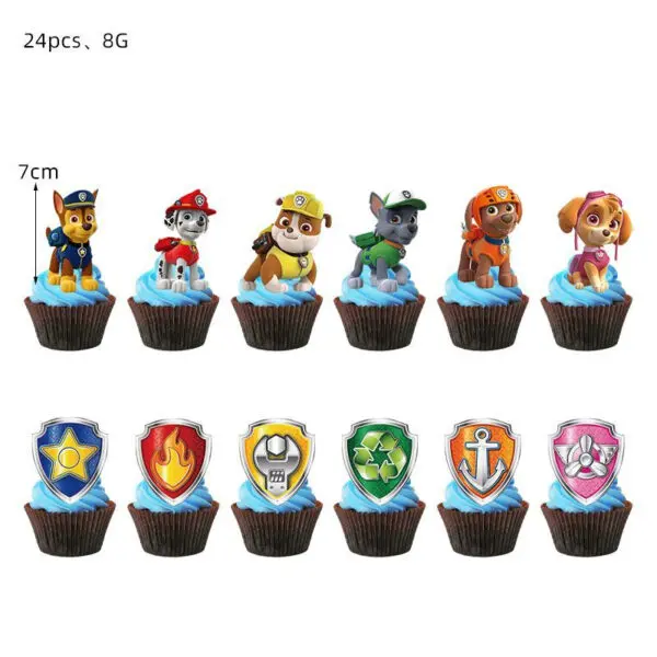 PAW Patrol Birthday Party Decoration New Version Balloon Set Disposable Tableware Kid Event Supplies Banner Backdrop Gift - Image 43