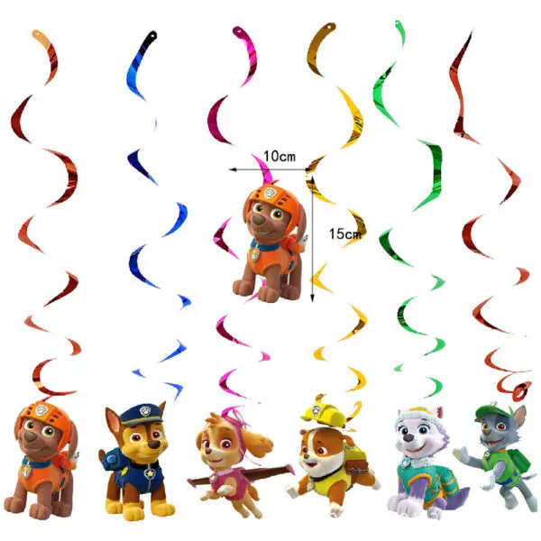 PAW Patrol Birthday Party Decoration New Version Balloon Set Disposable Tableware Kid Event Supplies Banner Backdrop Gift - Image 51