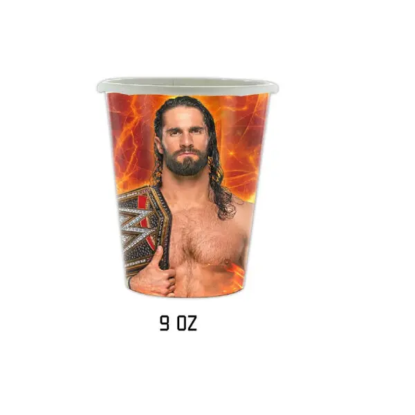 WWE World Wrestling Balloons Waistband Birthday Party Decors Boy Favors Banner Backdrop Plate Cake Toppers Foil Boxing Ballons - Image 36