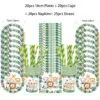 Jungle Birthday Disposable Tableware Wild One Paper Plates Cups Napkins Tablecloth Safari Jungle Animals Theme Party Decorations - Image 2