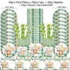 Jungle Birthday Disposable Tableware Wild One Paper Plates Cups Napkins Tablecloth Safari Jungle Animals Theme Party Decorations - Image 8