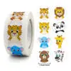 Jungle Birthday Disposable Tableware Wild One Paper Plates Cups Napkins Tablecloth Safari Jungle Animals Theme Party Decorations - Image 19