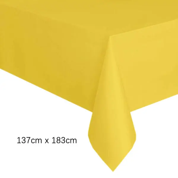 Disposable Tablecloth White Pink Table Cover Plastic Rectangle Desk Cloth for Birthday Wedding Party Table Decoration Supplies - Image 9