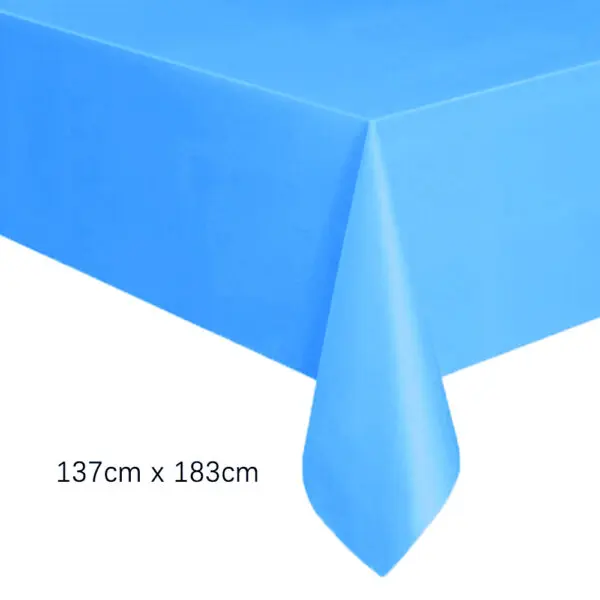 Disposable Tablecloth White Pink Table Cover Plastic Rectangle Desk Cloth for Birthday Wedding Party Table Decoration Supplies - Image 16