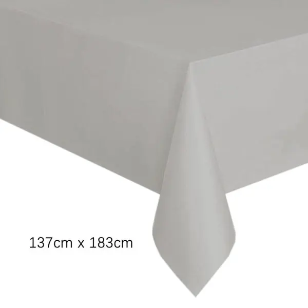 Disposable Tablecloth White Pink Table Cover Plastic Rectangle Desk Cloth for Birthday Wedding Party Table Decoration Supplies - Image 17