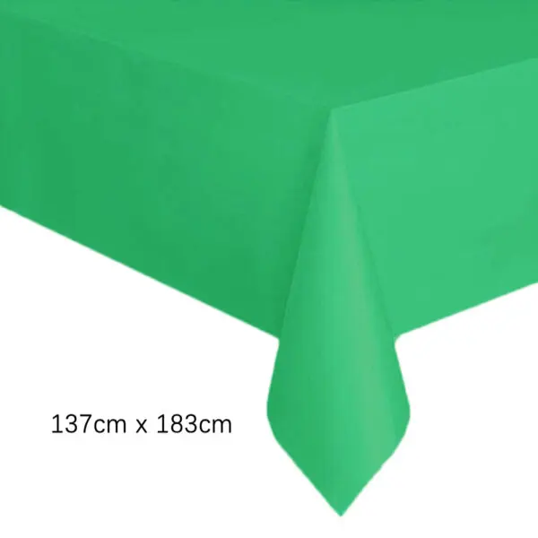 Disposable Tablecloth White Pink Table Cover Plastic Rectangle Desk Cloth for Birthday Wedding Party Table Decoration Supplies - Image 23