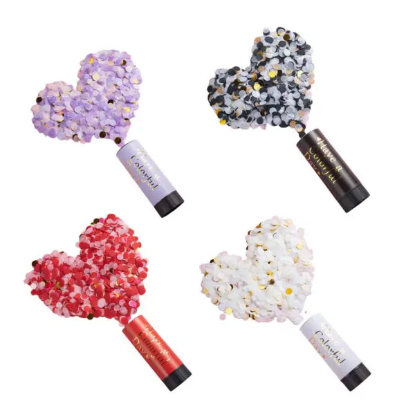 Useful Popper Cannon Colorful Sprinkles Confetti Eco-friendly Confetti Cannon Air Compressed Popper Congratulation DROPSHIP