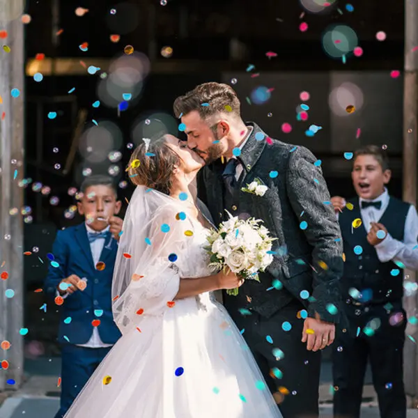 Confetti Cannons Poppers Mini Handheld Confetti Shooter Launcher for Birthday Wedding Anniversary Baby Shower Party Supplies - Image 6