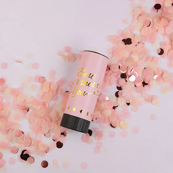 Confetti Cannons Poppers Mini Handheld Confetti Shooter Launcher for Birthday Wedding Anniversary Baby Shower Party Supplies - Image 9