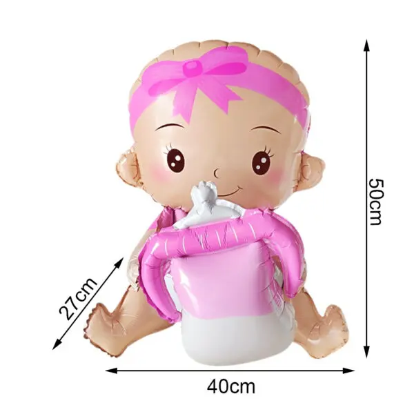Gender Reveal Confetti Push Cannon Boy Blue and Girl Pink Paper Poppers for Gender Reveal Baby Shower Party Decorations Supplies - Image 7