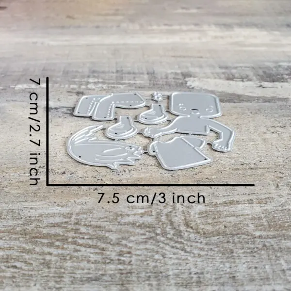 Catlove Wheelchair Boys and Girls Metal Cutting Dies Scrapbooking Mold Stencil Die Cuts Card Making DIY Craft Embossing New Dies - Image 7