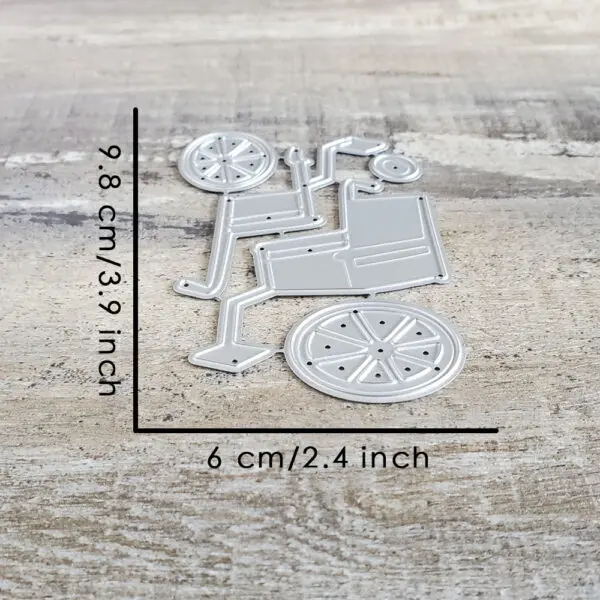 Catlove Wheelchair Boys and Girls Metal Cutting Dies Scrapbooking Mold Stencil Die Cuts Card Making DIY Craft Embossing New Dies - Image 8