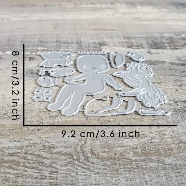 Catlove Wheelchair Boys and Girls Metal Cutting Dies Scrapbooking Mold Stencil Die Cuts Card Making DIY Craft Embossing New Dies - Image 11