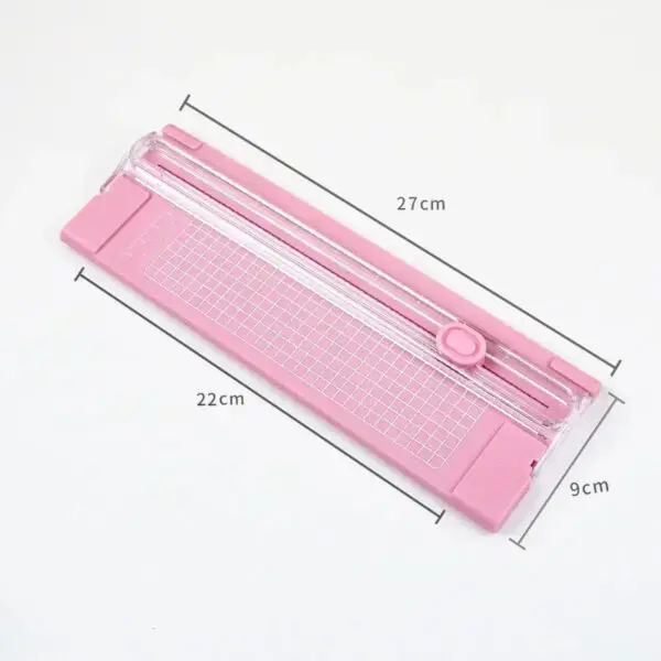A4 Bidirectional Cutting Paper Cutter with Pull-out Ruler for Photo Trimmers Scrapbook Lightweight Cutting Mat Machine - Image 8