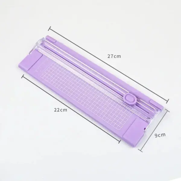 A4 Bidirectional Cutting Paper Cutter with Pull-out Ruler for Photo Trimmers Scrapbook Lightweight Cutting Mat Machine - Image 9