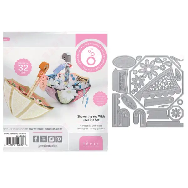 2025 New Pretty Pagoda Gift Box Metal Cutting Dies Gift Box Mold Scrapbooking Craft Decoration Embossing Template DIY Handmade - Image 10