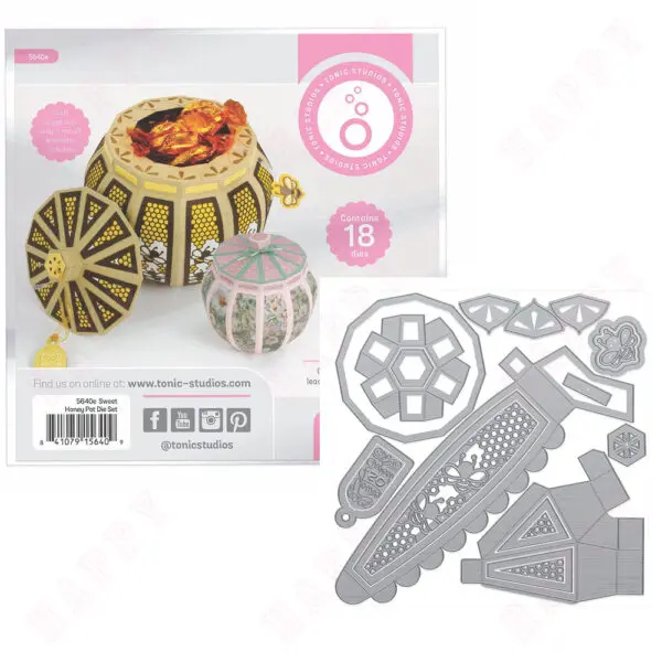 2025 New Pretty Pagoda Gift Box Metal Cutting Dies Gift Box Mold Scrapbooking Craft Decoration Embossing Template DIY Handmade - Image 13