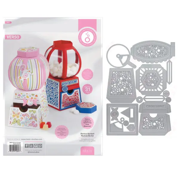 2025 New Pretty Pagoda Gift Box Metal Cutting Dies Gift Box Mold Scrapbooking Craft Decoration Embossing Template DIY Handmade - Image 15