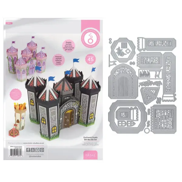 2025 New Pretty Pagoda Gift Box Metal Cutting Dies Gift Box Mold Scrapbooking Craft Decoration Embossing Template DIY Handmade - Image 18