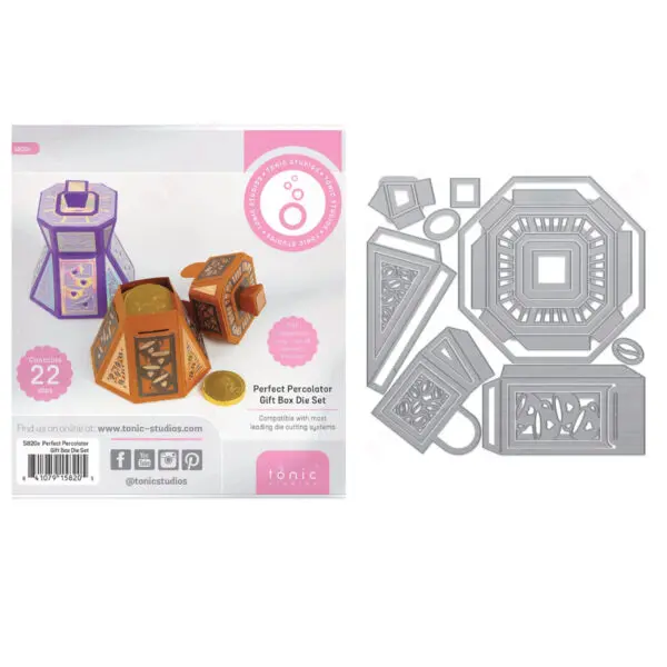 2025 New Pretty Pagoda Gift Box Metal Cutting Dies Gift Box Mold Scrapbooking Craft Decoration Embossing Template DIY Handmade - Image 22