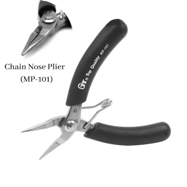 Jewelry Pliers Set, Jewelry Making Tools, Mini Pliers Kit with Wood Pallet, Pliers for Jewelry DIY Crafting Beading - Image 9