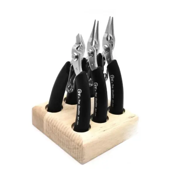 Jewelry Pliers Set, Jewelry Making Tools, Mini Pliers Kit with Wood Pallet, Pliers for Jewelry DIY Crafting Beading - Image 14