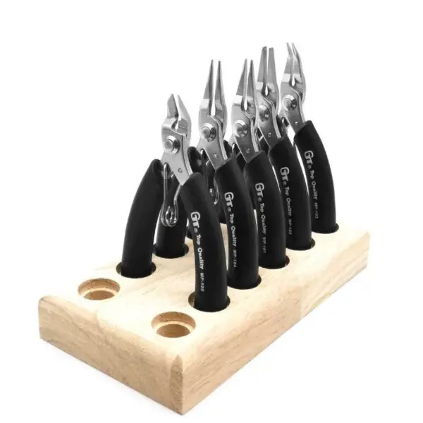 Jewelry Pliers Set, Jewelry Making Tools, Mini Pliers Kit with Wood Pallet, Pliers for Jewelry DIY Crafting Beading - Image 16