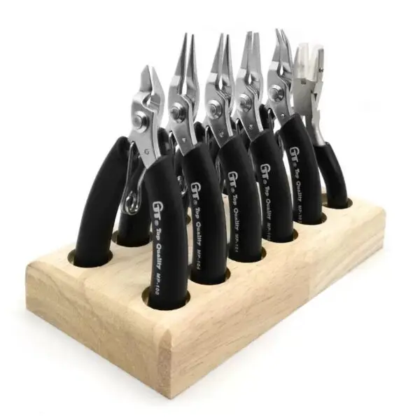 Jewelry Pliers Set, Jewelry Making Tools, Mini Pliers Kit with Wood Pallet, Pliers for Jewelry DIY Crafting Beading - Image 17