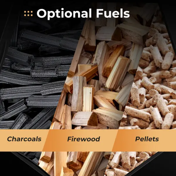 GOFLAME Fire Pit for Outside,Collapsible Portable Plug Fire Pit with Storage Bag, Outdoor Wood Burning Pit - Image 5