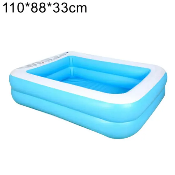 1PC Summer Thickened Inflatable Swimming Pool Family Kids Children Adult Play Bathtub Outdoor Indoor Water Swimming Pool - Image 3