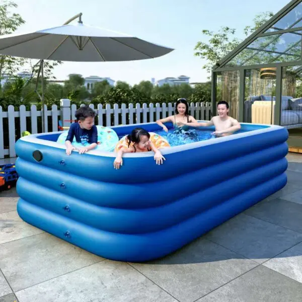Big Size Inflatable Swimming Pool Outdoor Removable Summer Party Pool Portable Reusable Piscine Adulte Entertainment Equipment