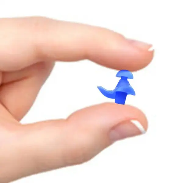 1 Pair Waterproof Soft Earplugs Silicone Portable Ear Plugs Swimming Accessories Durable Earplugs Classic Delicate Texture - Image 3