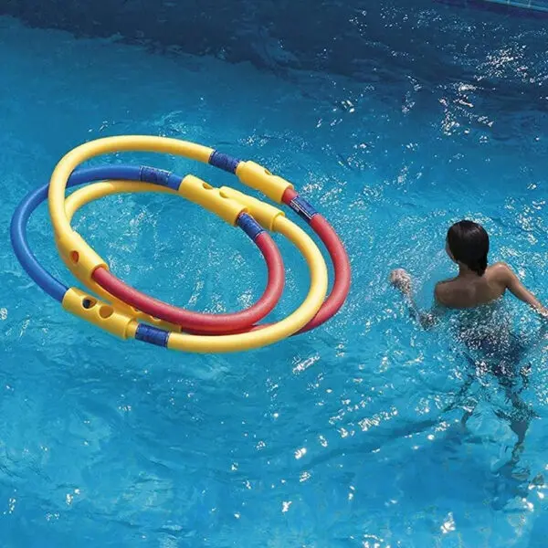 Swim Pool Accessories Swimming Pool Noodle Connectors Kids' Swim Noodles Swimming Stick Holed Foam Connector 0-7 Holes - Image 4