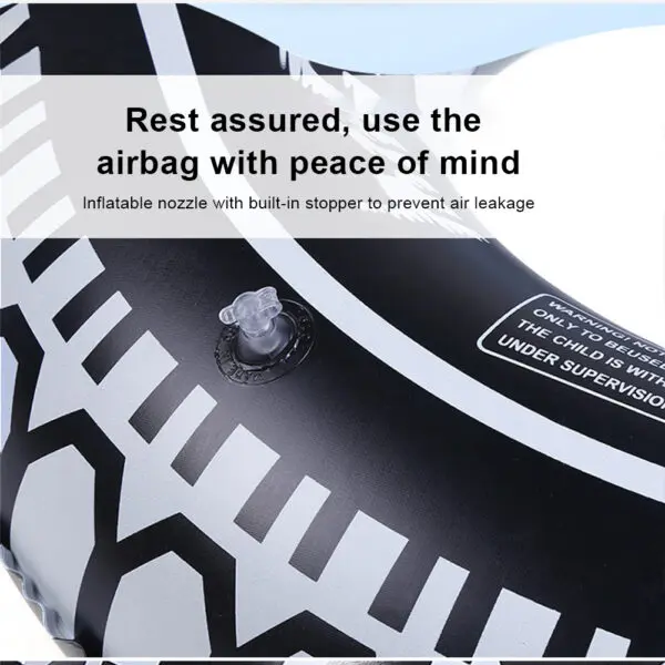 Swimming Pool Floating Rings Tire Pattern Leakproof Inflatable Swim Ring Pool Rings Air Mattresses Swimming Pool Accessories - Image 6