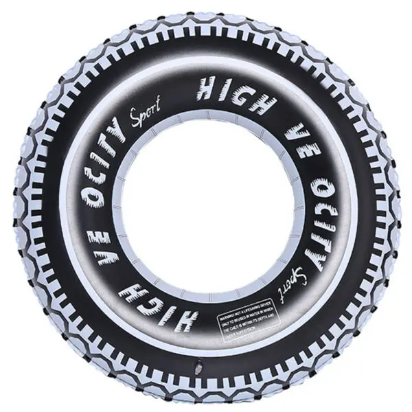 Swimming Pool Floating Rings Tire Pattern Leakproof Inflatable Swim Ring Pool Rings Air Mattresses Swimming Pool Accessories - Image 7