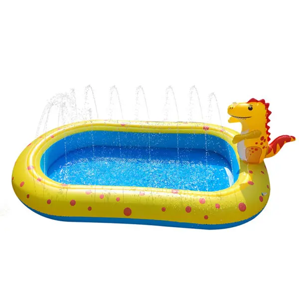 Children Swimming Pool Inflatable Spray Pool Foldable Outdoor Dinosaur Sprinkler Game Pad Kids Water Swimming Pool Baby Bathtub - Image 7